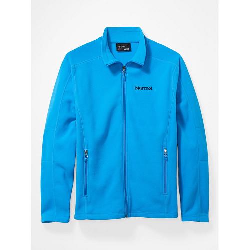 Marmot Fleece Blue NZ - Rocklin Jackets Mens NZ3548710